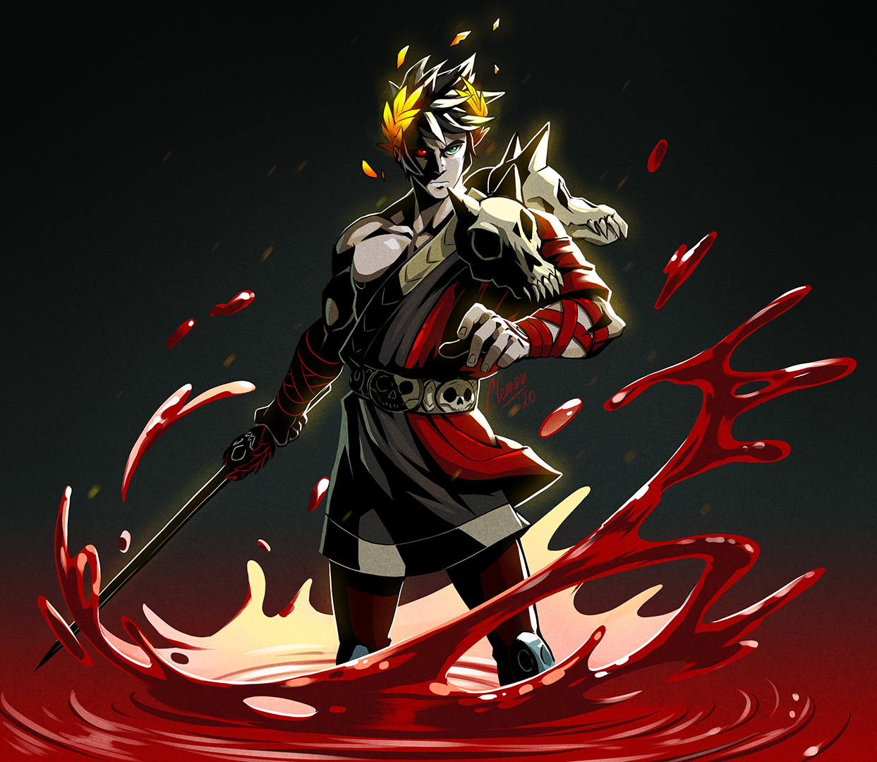 Hades фан арт