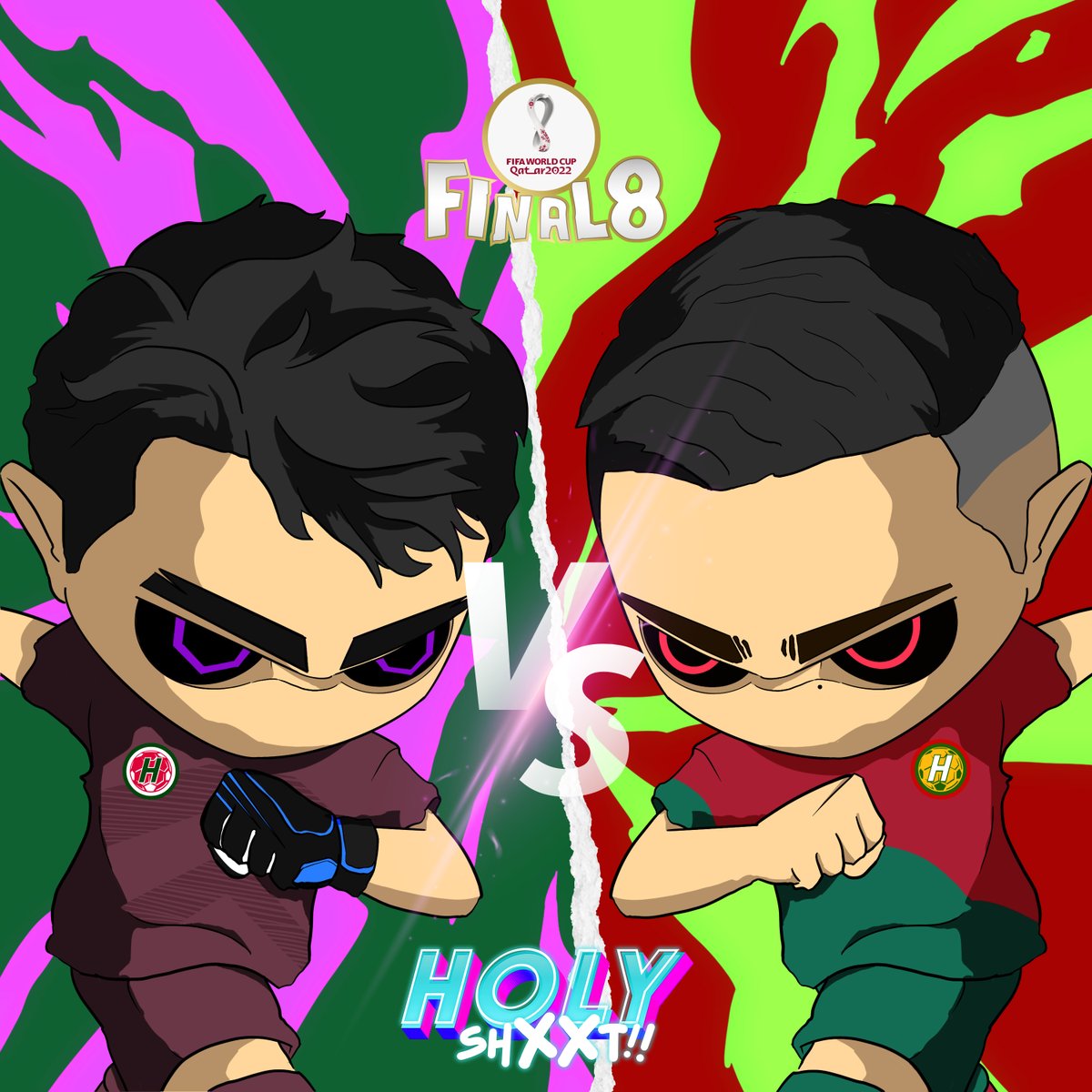 World Cup quarter final in Qatar
<a href="/EnMaroc/">Équipe du Maroc</a> vs <a href="/selecaoportugal/">Portugal</a>
Comment with your prediction &amp; Discord.
 (Half time &amp; final result, first player to score, correct score) 200 Discord XP for each correct answer!
Remind your friends by tagging them😉

#communitygamefi #worldcup