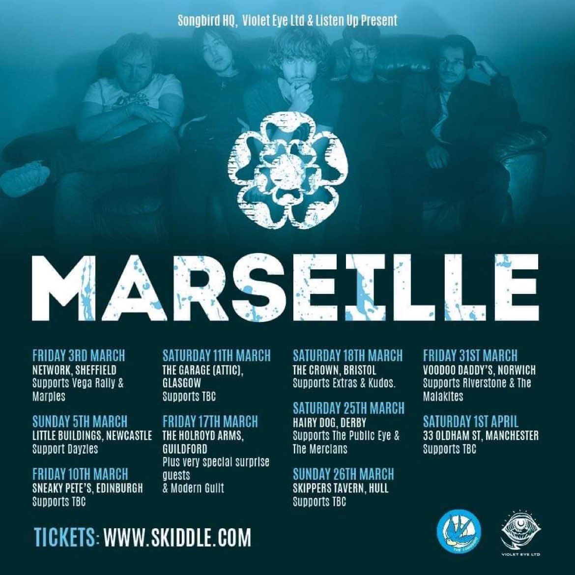 UK Tour? Got you sorted! yep we're absolutely over the moon to announce that we'll be doing our first ever headline UK tour thanks to <a href="/VioletEyePR/">VioletEyePR</a> <a href="/TheSongbird_HQ/">THE SONGBIRD HQ</a> <a href="/ListenUpMusic_/">Listen Up ///</a> and M A Promotions. amazing supports selected too, link available soon x