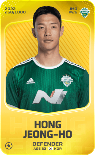 Dario_Focardi's tweet photo. SORARE GIVEAWAY

I am giving away a Hong Jeong-ho limited card!

Jeonbuk's CB will return as a starter in the upcoming 2023 K1

To win it you will have to:

1️⃣ Follow @VaraondaTv 
2️⃣ RT and like this Tweet 

I will pick the winner Monday at 18:00 CET

Good luck!
#Sorare #Giveaway https://t.co/6yU2CmVakY