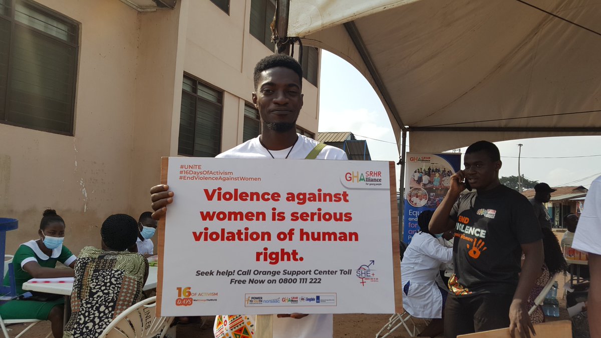 #Ongoingnow is a free health screening and street campaign on #EndViolenceAgainstWomenandGirls. 

#16DaysOfActivismAgainstGBV