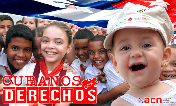 Nuestros niños están vacunados contra trece enfermedades  y existe una esperanza de vida al nacer superior a 78 años. #CubanosConDerechos #Cuba #CiegodeAvila