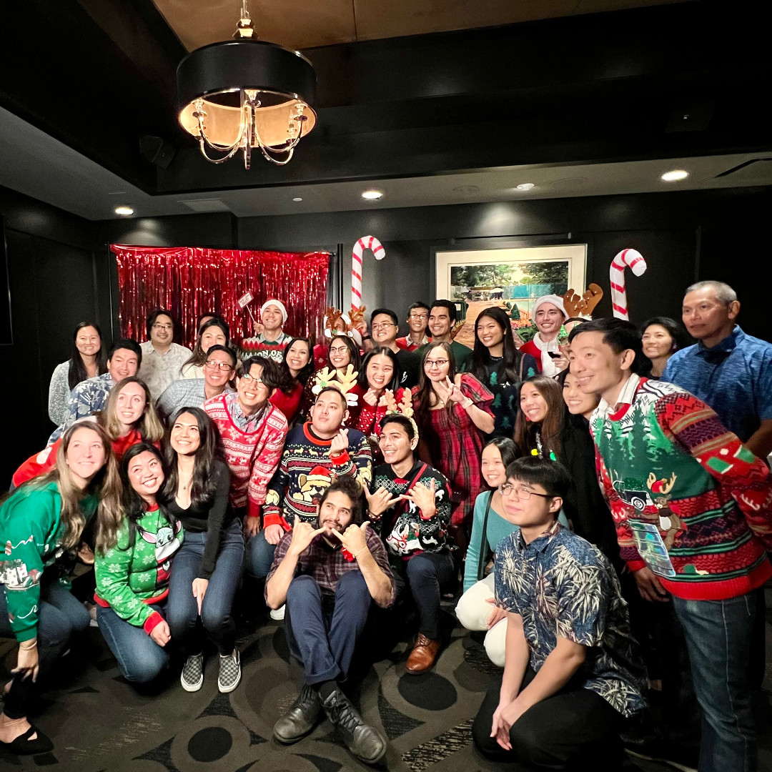 nkcpa's tweet photo. Happy Holidays from all of Santa's little elves 🎄
#lovewhereyouwork #2022holidayparty #nksweatersleigh https://t.co/AK0E7mz0aP