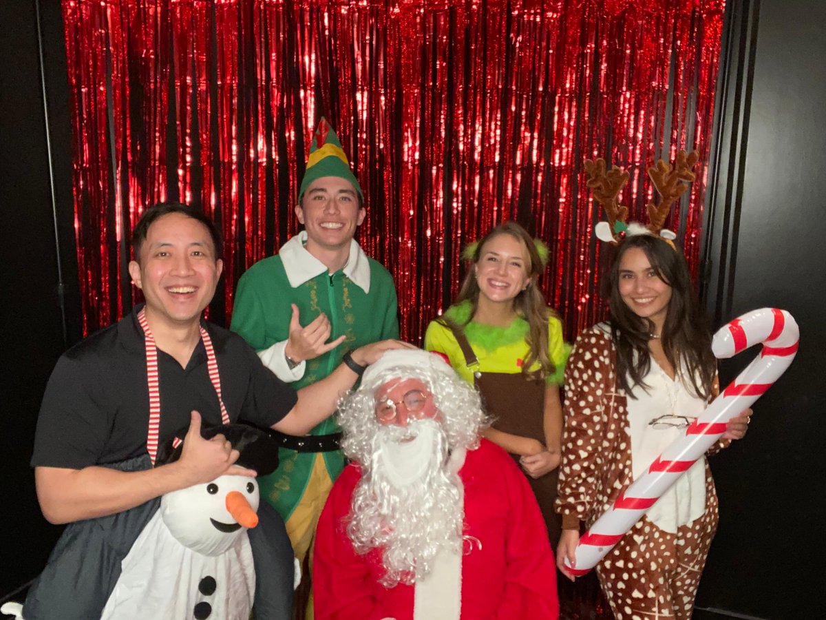 nkcpa's tweet photo. Happy Holidays from all of Santa's little elves 🎄
#lovewhereyouwork #2022holidayparty #nksweatersleigh https://t.co/AK0E7mz0aP