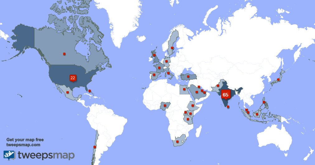michatz's tweet photo. I have 2 new followers from India 🇮🇳 last week. See https://t.co/xcnLPanJQN https://t.co/jVAaTQWvkM