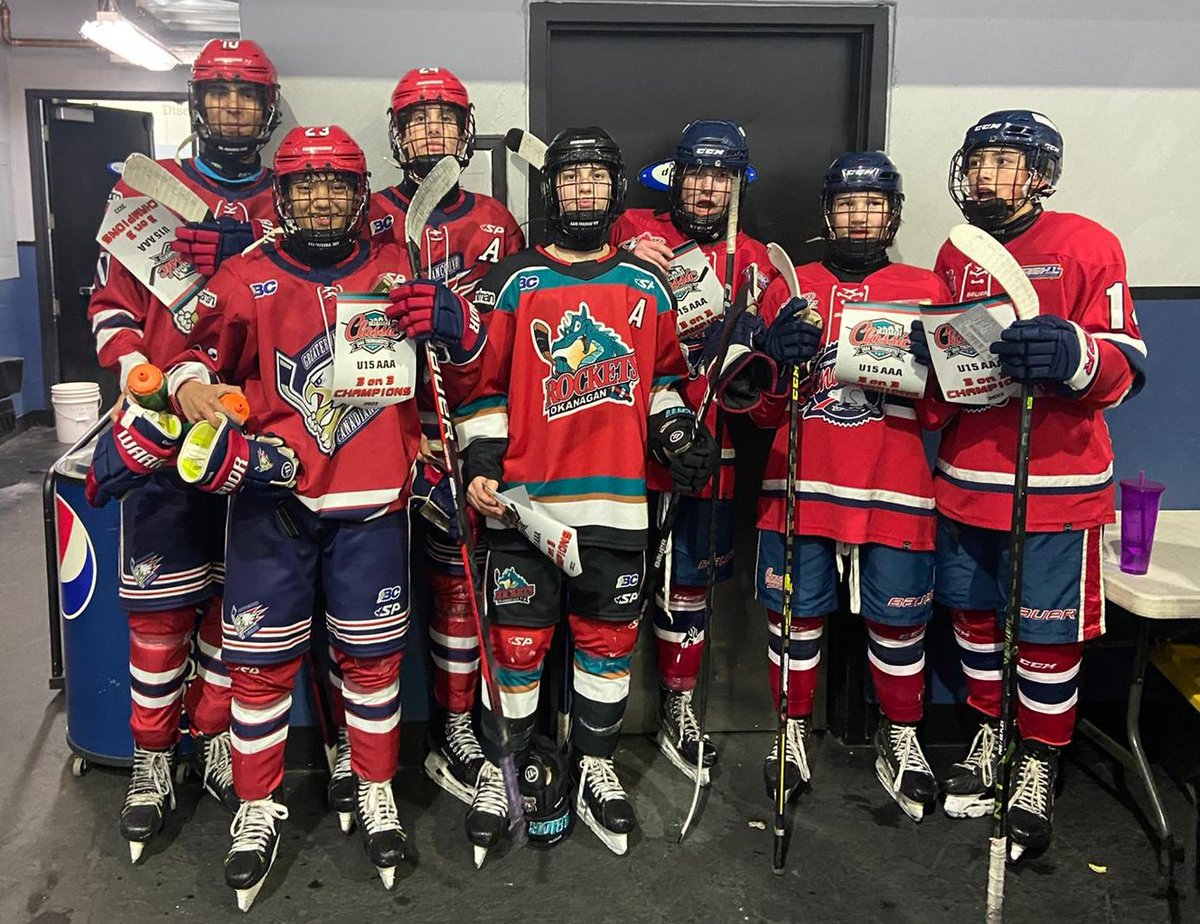 #congrats to our CAC U15 Volvo of Edmonton players #CarterHillaby #LiamReed and #LiamEisnor and their team for winning the 3on3 mini tournament <a href="/Okanaganclassic/">Okanagan Classic AAA Hockey Tournaments</a> #CACHockey #CACProud #welldone #letsgo #u15aaa #aehl #whl