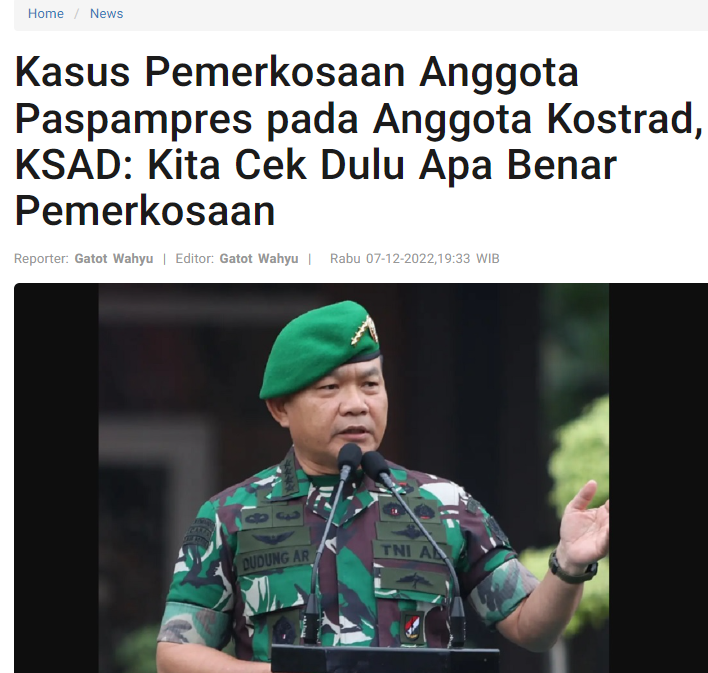 khaledzghouls's tweet photo. Waduh, Ternyata tidak ada pemerkosaan. KSAD Dudung udah keburu heboh, pengen cari panggung. Sampai @KomnasPerempuan pun kena jebakan betmen. Kalau suka sama suka ya bukan perkosaan namanya!

https://t.co/HuoAGDspi1
https://t.co/Pkr8F7gTZZ https://t.co/6Y3SHZkmrk