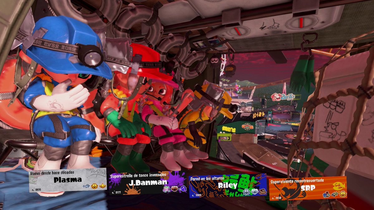 The_JDanman's tweet photo. Y ha comenzado... 🌊🎏

Buena suerte estimados Pulpos 🐙 y Calamares 🦑. Se va a poner intensa la defensa de Pirañalandia 🎡.

#Nintendo #NintendoSwitch #Splatoon3 #SalmonRun #Bigrun #online #multiplayer #wahooworld https://t.co/FvpYXgKmyJ