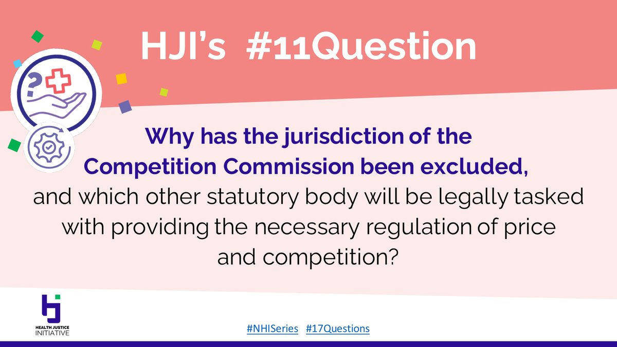 HealthJusticeIn's tweet image. #11Question 
#NHISeries  
#17Questions