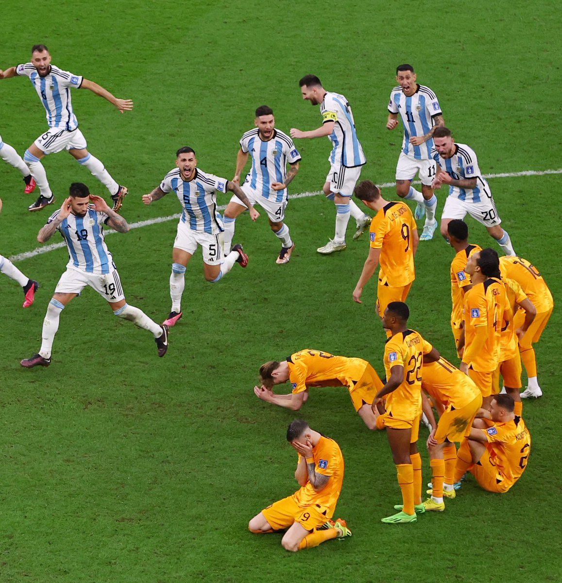 La próxima vez a hablar y a provocar a otro lado. El martes vean la semifinal desde su casa, bobos.