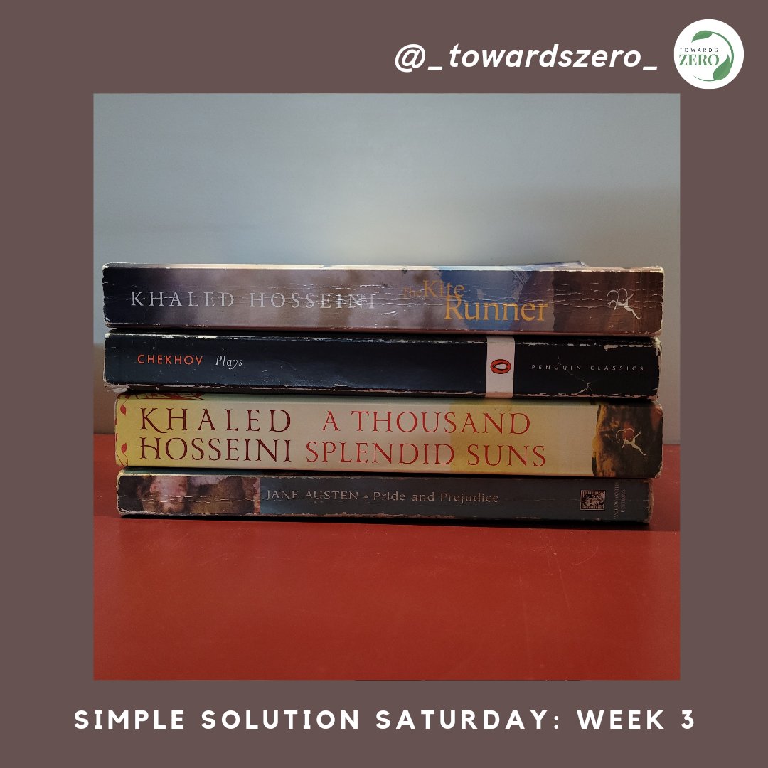 towards_zero2's tweet image. Simple Solution Saturday: Week 3 

Here's a simple solution for fellow book lovers! 🪴🤍

#towardszero #simplesolution #simplesolutionsaturday #sdg #UNSDG #environment #nature #reuse #reducereuserecycle #recycle #sustainable #bookstagram #book #books #booklover