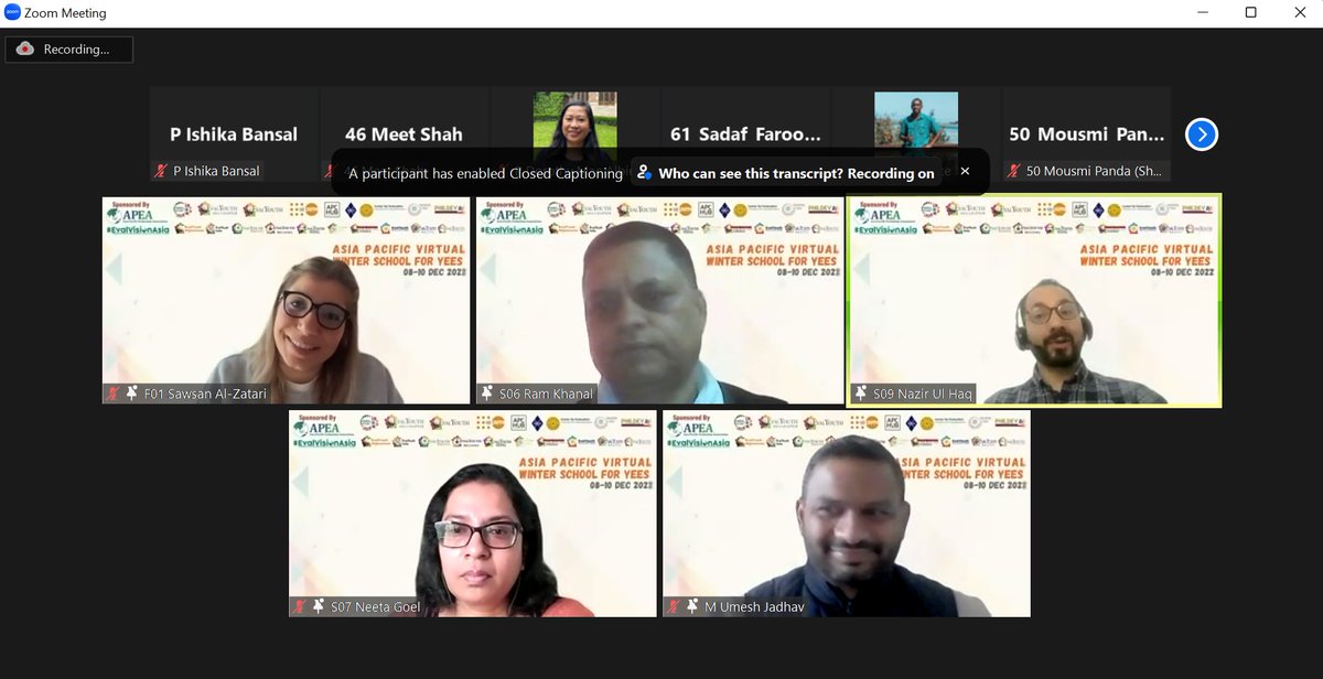 Our Panelist Umesh Jadhav, Co-leader of EvalYouth India, reveals "Equality, mutual respect and keeping the community at the same pedal as myself would be the few guiding principles that I have followed throughout my evaluation career."

#APCHub #Eval4Action #EvalVisionAsia2022