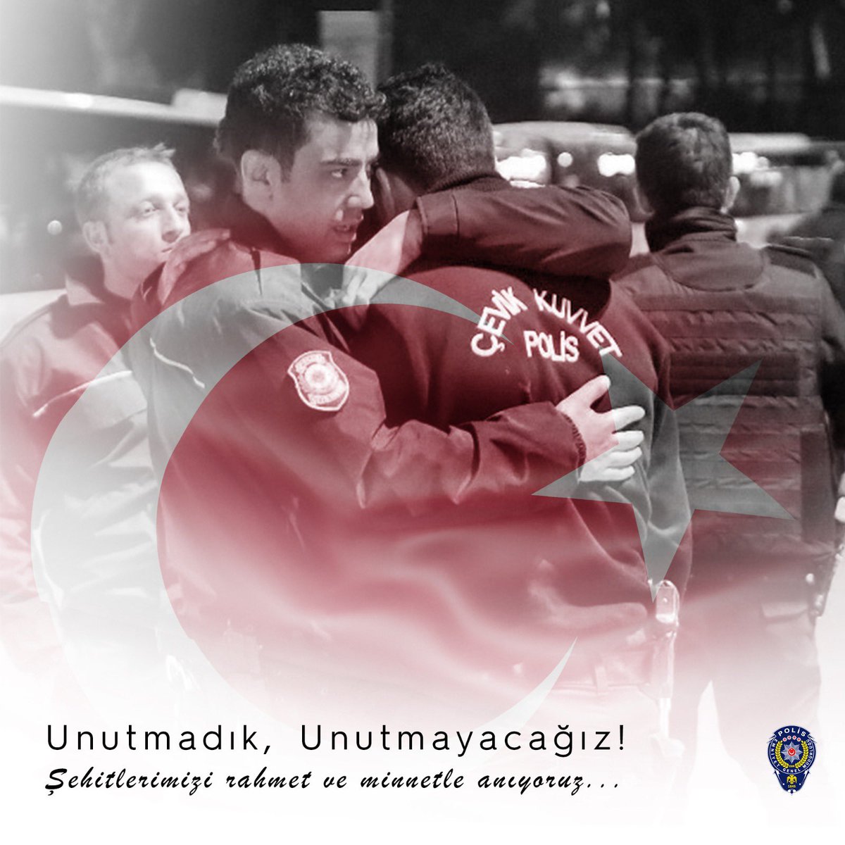 #Tim47Ölümsüzdür 🇹🇷 

10 Aralık 2016'da düzenlenen hain terör saldırısının 6. yılında tüm şehitlerimizi rahmetle anıyoruz.

Ruhları şad olsun.