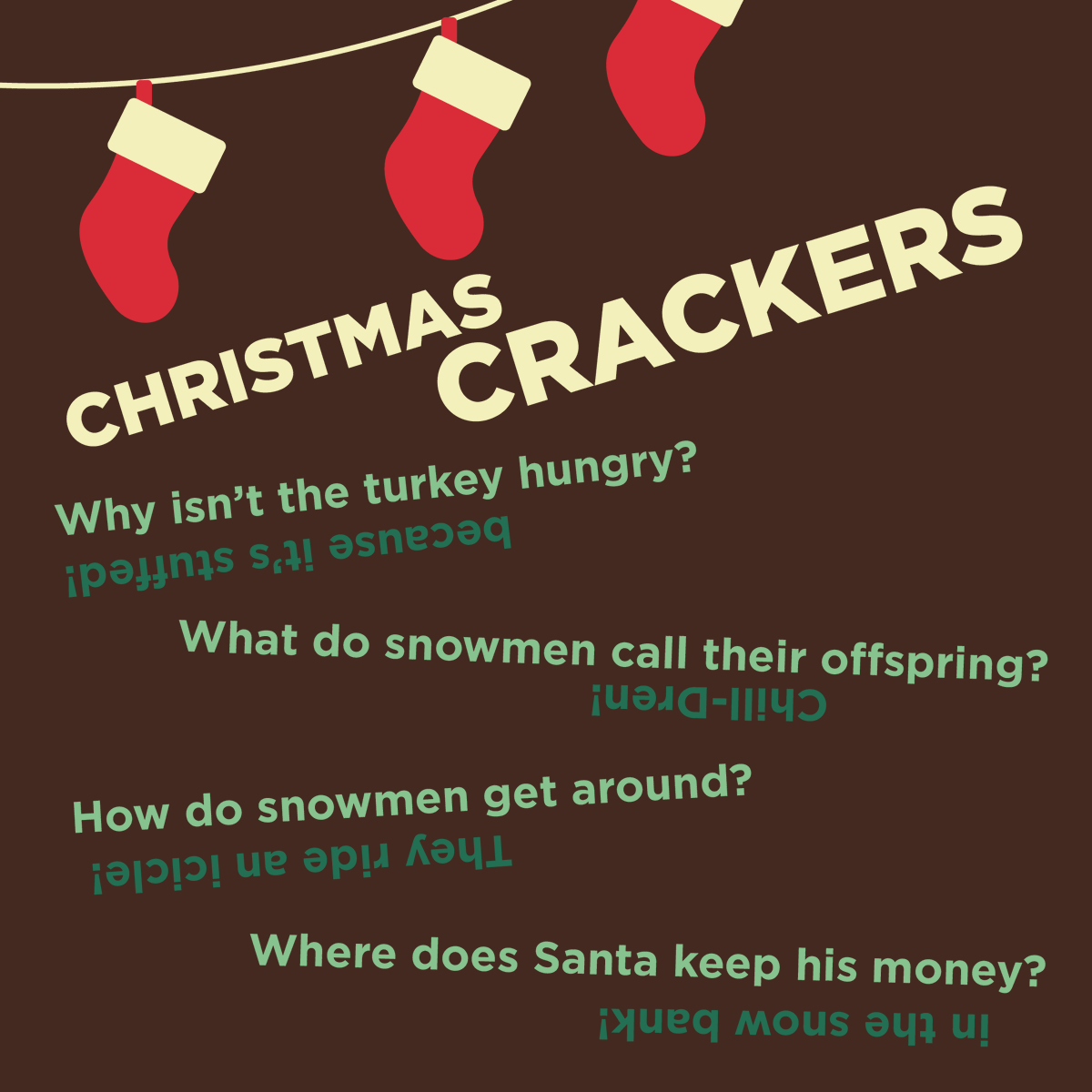 HydraIntLtd's tweet photo. Day 10 of the Hydra Advent calendar! Enjoy a product highlight on Hydra LUBO and some silly Christmas jokes!
Merry Christmas!

#Christmas #Advent #Puzzles https://t.co/lHfdQ2Ozsx