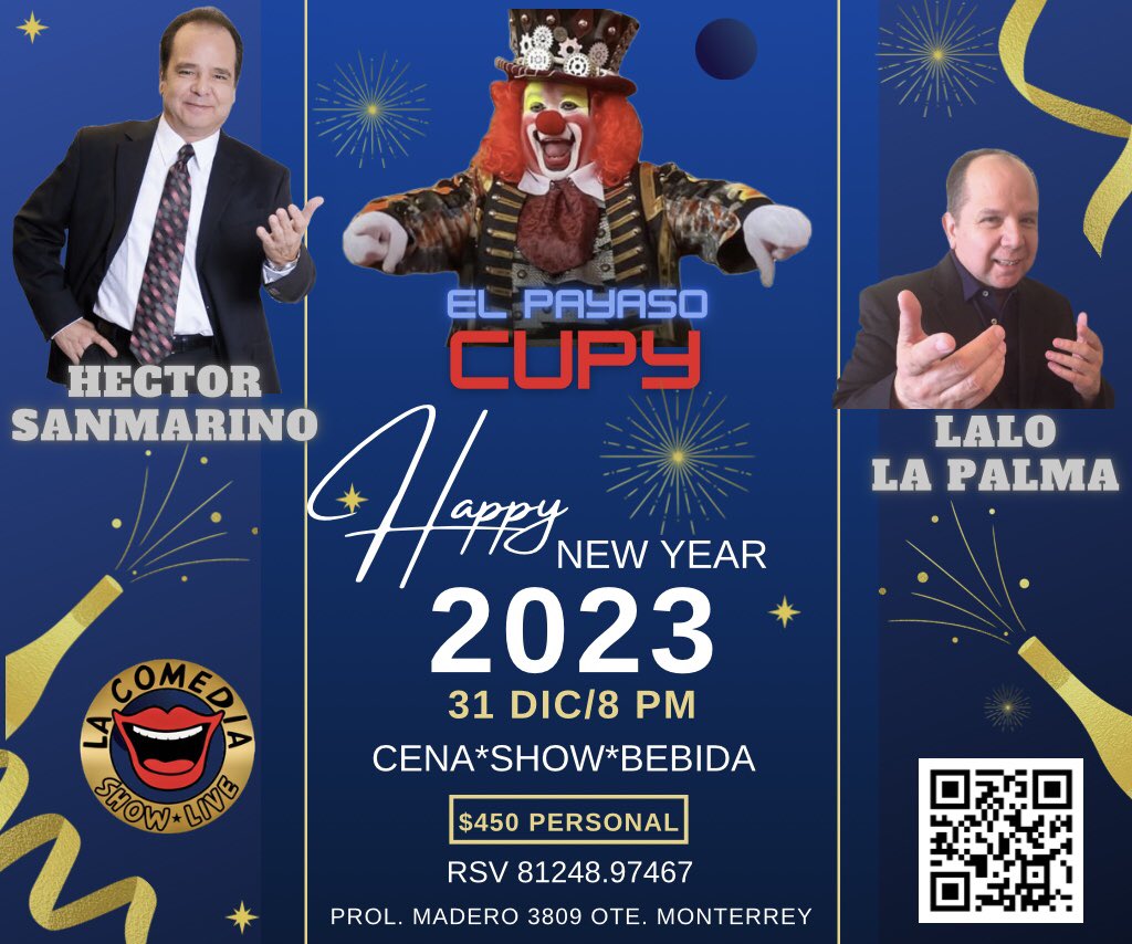 comediashowlive's tweet photo. Separa con tiempo !! https://t.co/2p6Mcp4nng