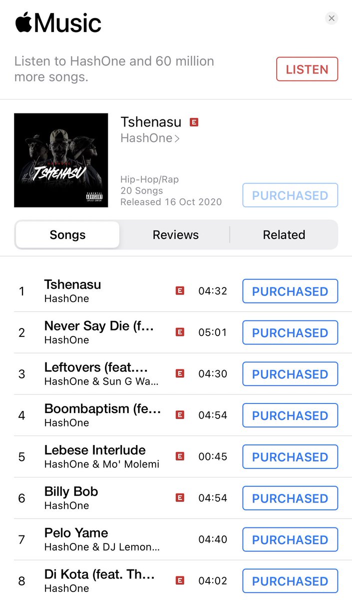hashonefans's tweet image. A bit over 2yrs since @HashOneZA dropped what LEGENDS deem as THE BEST MOTSWAKO ALBUM OF ALL TIME; #TsheNaSu
Which songs have been your favourites so far?

#HashOneCommittee