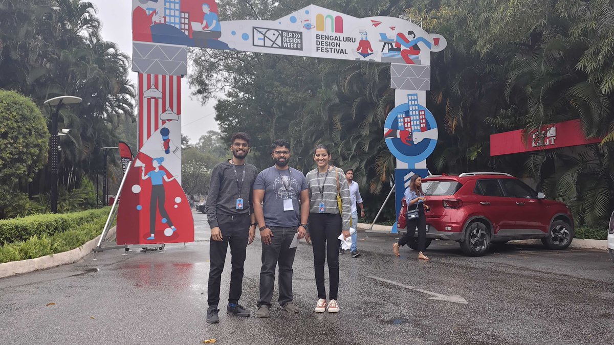 design_string's tweet image. Our Design team at #BLRdesignweek 2022. A 3-day #design event brings brilliant minds into the space to connect and collaborate.
Great vibes, exciting conversations, and insightful talks
