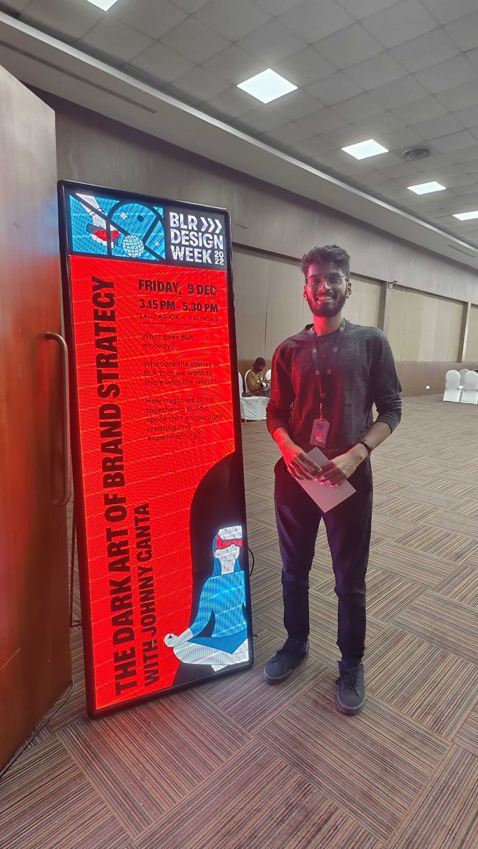 design_string's tweet image. Our Design team at #BLRdesignweek 2022. A 3-day #design event brings brilliant minds into the space to connect and collaborate.
Great vibes, exciting conversations, and insightful talks