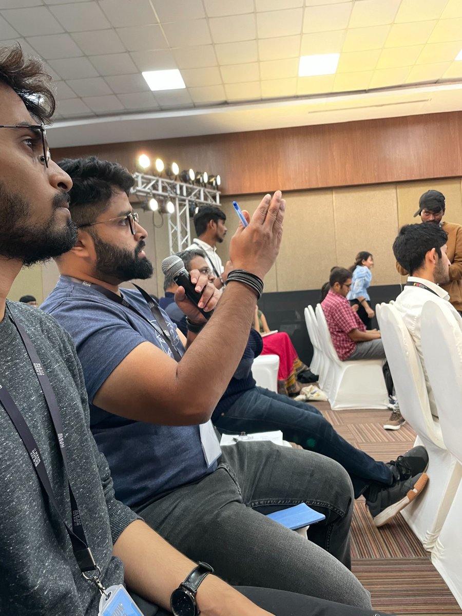 design_string's tweet image. Our Design team at #BLRdesignweek 2022. A 3-day #design event brings brilliant minds into the space to connect and collaborate.
Great vibes, exciting conversations, and insightful talks