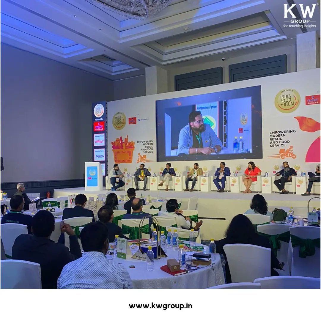 KWorldGroup's tweet photo. KW Group attended the 15th food forum by Images Group in Mumbai
It was a great experience to meet with industry leading brands and start-ups
#irf #foodforum #foodindustry #retailindustry #retailers #kwgroup #kwdelhi6 #kwbluepearl #shopnearme #commercialrealestate #rentedincome https://t.co/5npPzjTBUH