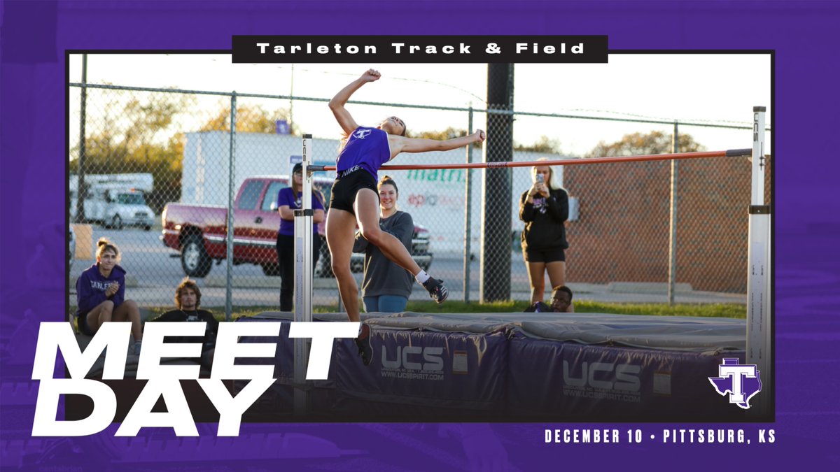 TarletonXCTrack's tweet photo. It's time to get the indoor season started! 

Updates to come as the Texans look to make a purple mark on the Crimson &amp; Gold Invitational 😈

Live Results: https://t.co/NYcdhv68zQ https://t.co/OfJ83gZcz9