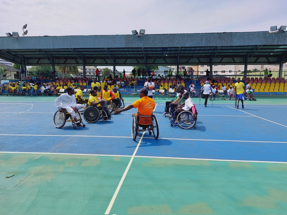 GAWBA_Official's tweet photo. We are grateful to everyone who made the launch of the Greater Accra #Wheelchair Basketball Community Games successful.
Together, let's support persons with disability.
Special thanks to the @FoundationKgl  

@SamArthur7
#IDPD2022
#DisabilityInclusion #SupportDisability https://t.co/nSVurjnFIV