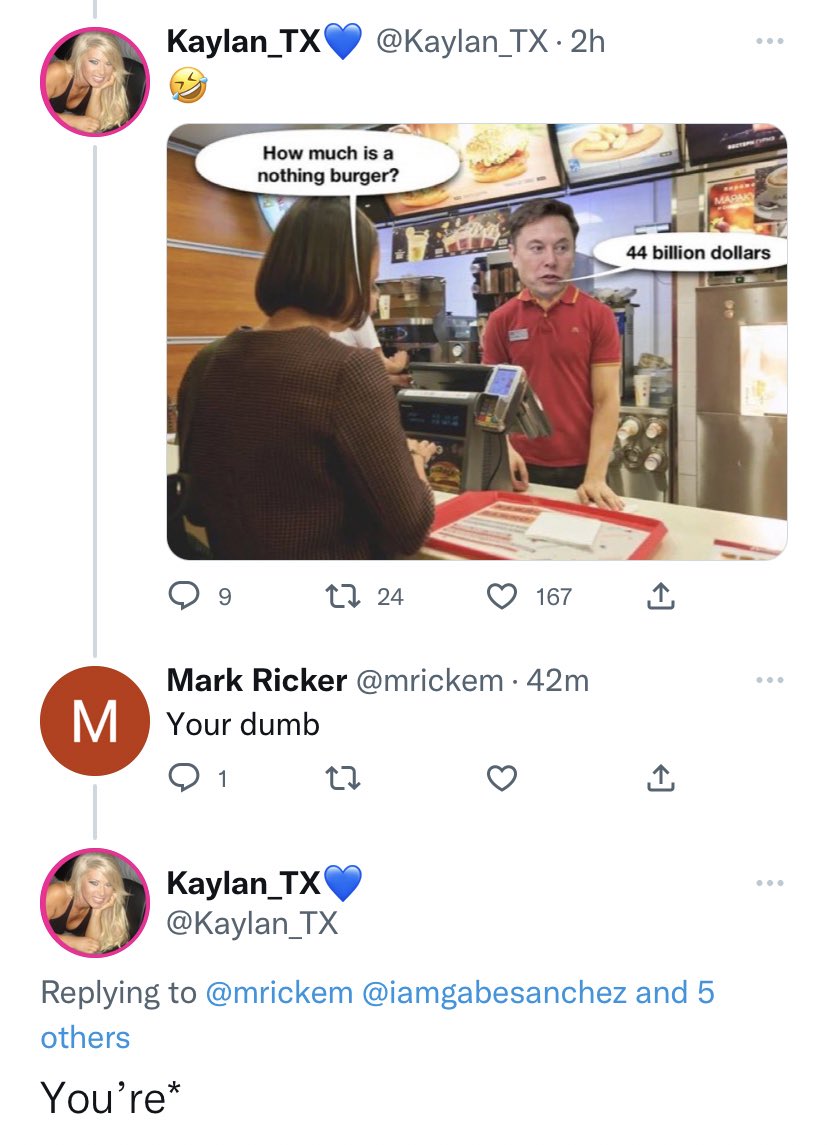 Kaylan_TX_'s tweet photo. I’m gonna miss Twitter😂 https://t.co/jDoQafck9F