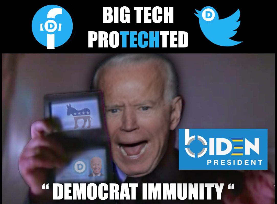 NTentsTweets's tweet photo. "President of the United States" #Biden was and is #ProTECHted by #BigTech
#ElectionInterference #Twitter https://t.co/qXtGiBQi0I