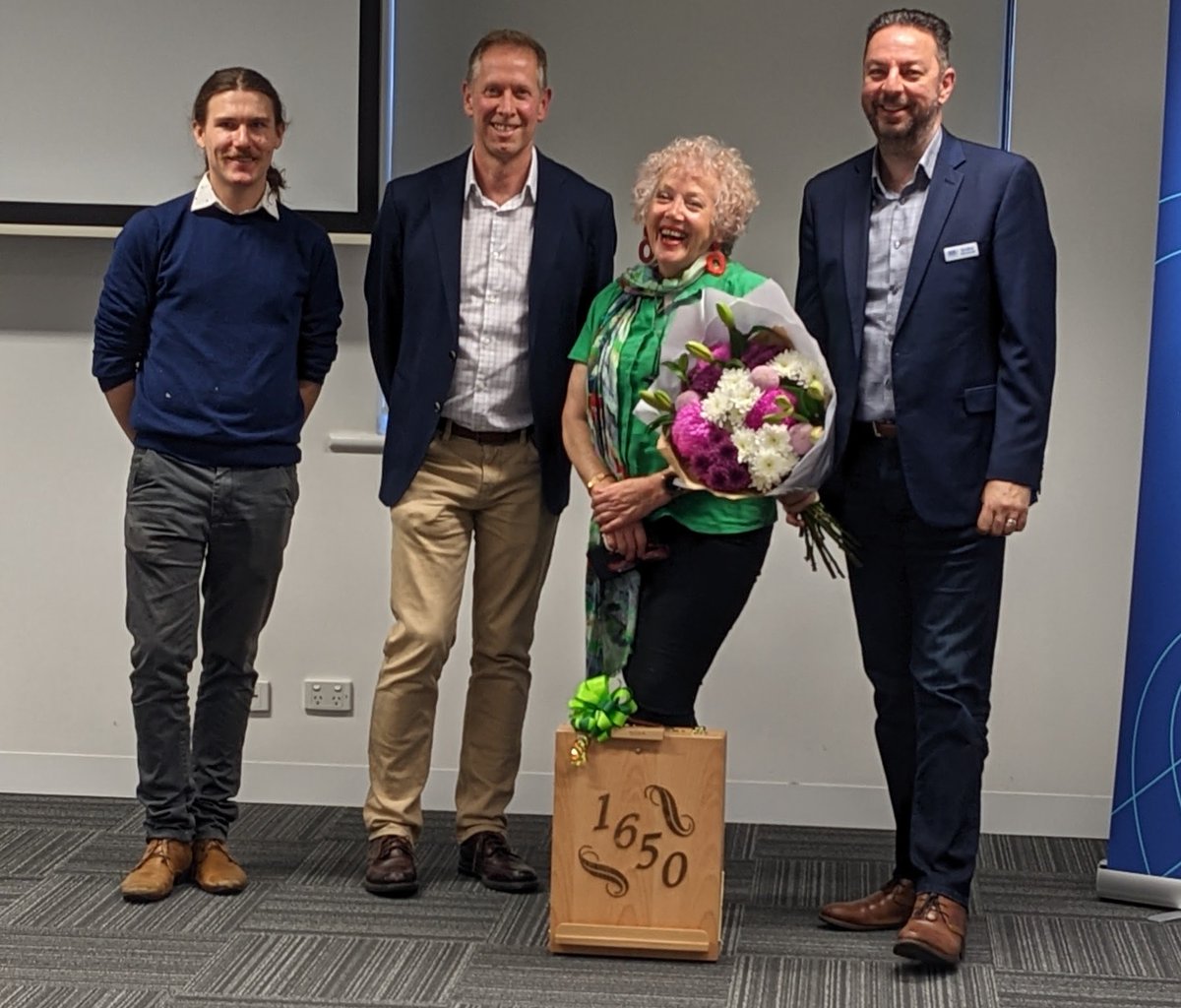 OralHealthProf's tweet photo. Changing of the guard for Community Dental Outreach. 👏 Margie Steffens OAM to Dr Harry Perkins, @ADASouthAus CEO Bradley Abraham University of Adelaide Dental School Dean Prof Richard Logan and Housing Choices SA ensuring ongoing care
🙏🙏

 #community #volunteers #dentistry https://t.co/k8vGFFo4If