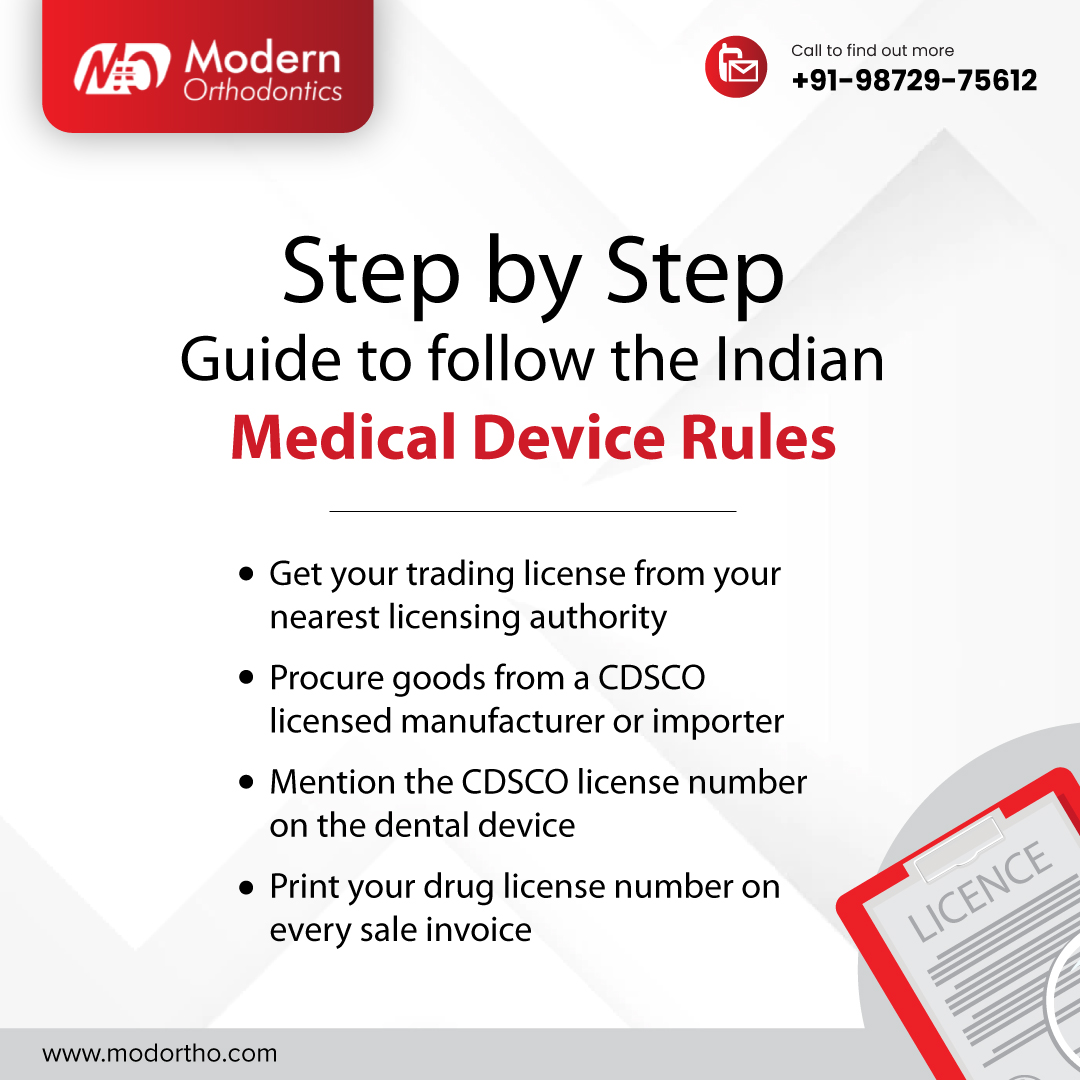 ModOrtho's tweet image. Worried about legal action? Follow these do’s and don’ts and save your business. 

#modortho #modernorthodontics #orthodontics #medicaldevice2022 #CDSCO #IMDR #medicaldevicelicencedeadline