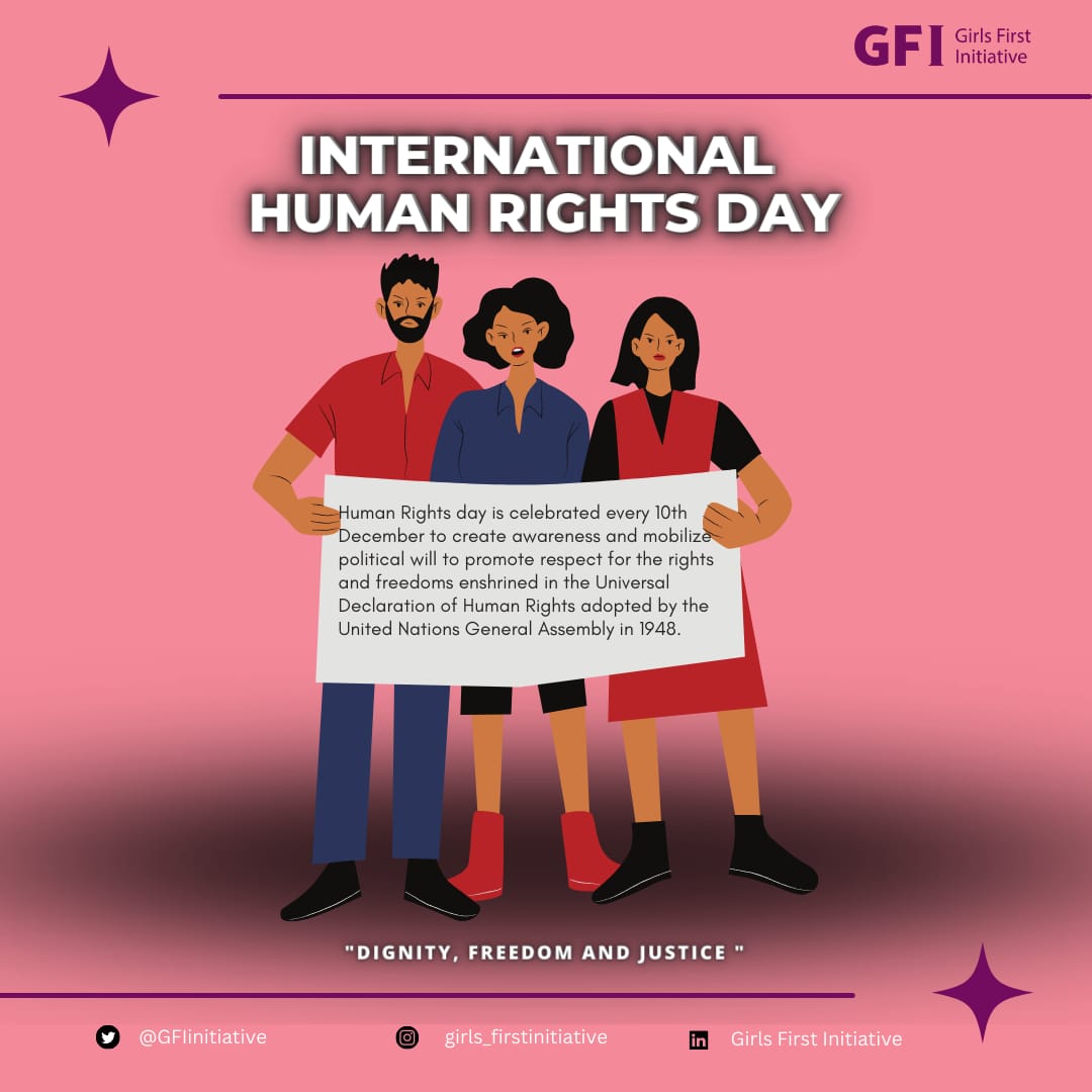Chambulilo47's tweet photo. Today is international Human Rights Day. Hence, marking the end of the 16 Days of Activism campaign. 
Let's advocate for equal rights to all human 
@GFIinitiative https://t.co/FUp3ccPLBa