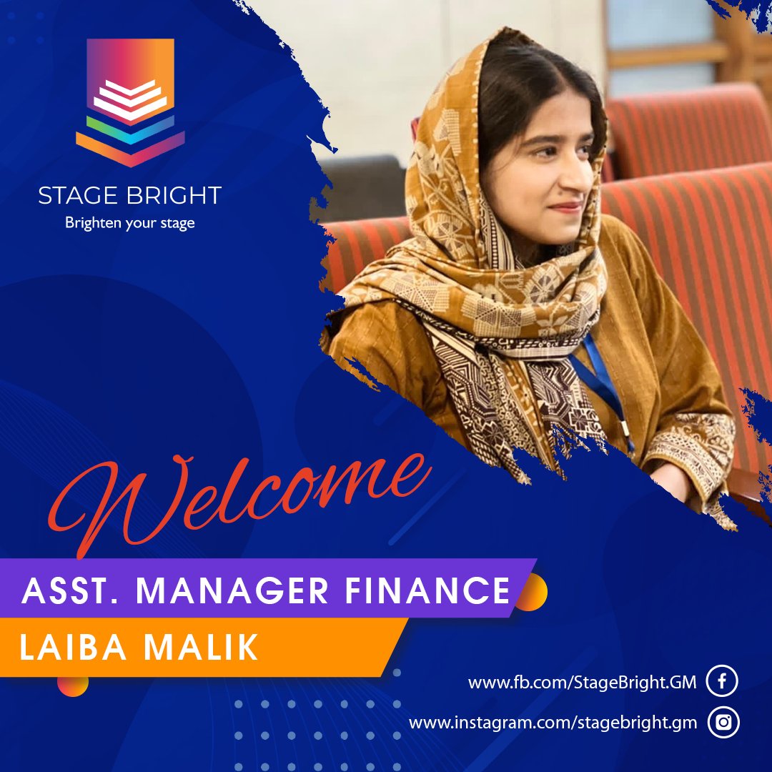 GreyMindNet's tweet photo. We warmly welcome Laiba Malik to GreyMind's "Stage Bright" company as the Assistant Manager of Finance &amp; wish her success on her journey with us.
#Career #success #student https://t.co/1IL7qPgca8