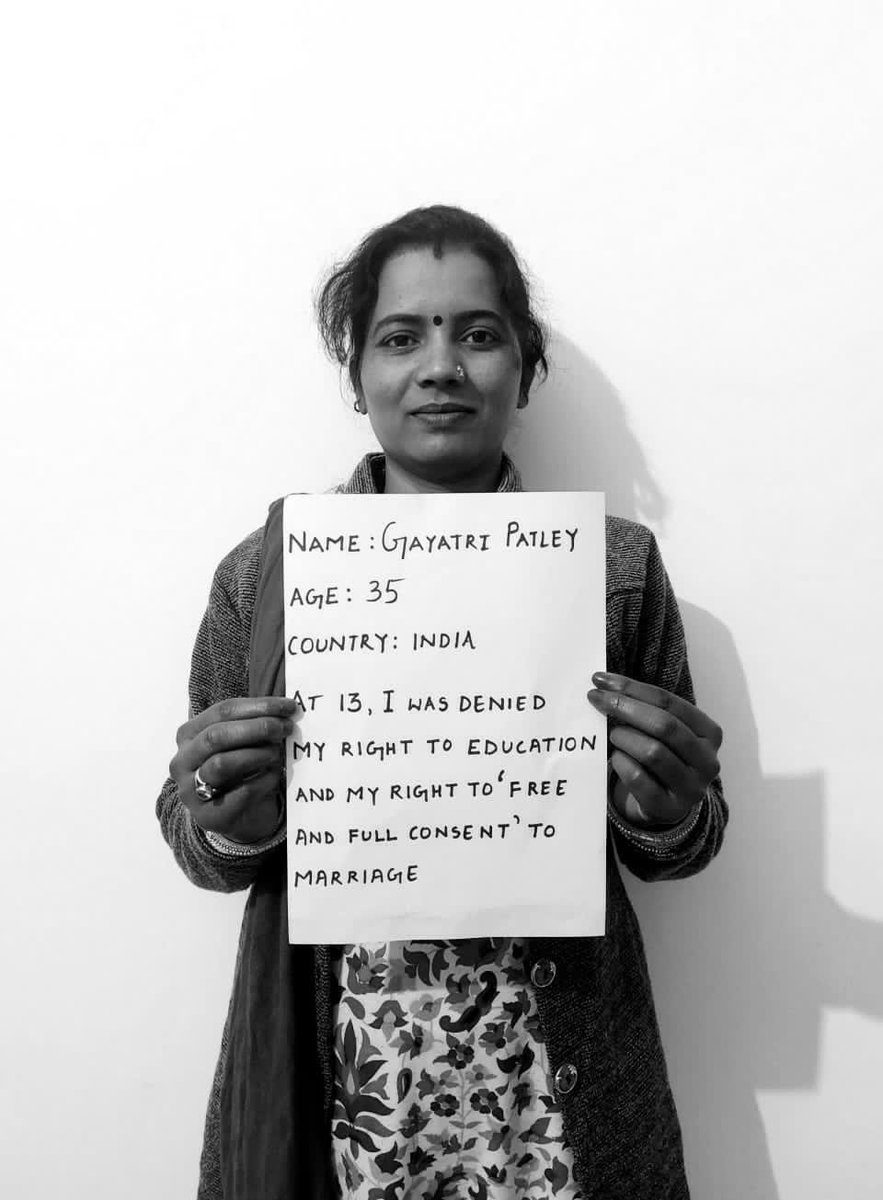 msai_india's tweet photo. (2/3) 
Gayathri Patley from India and Hosne Ara from Bangladesh are have eerily similar stories with their right to education and to ‘free and full’ consent to marriage denied!!

Irrespective of borders, caste, or creed, women belonging to different sectors face the same problems https://t.co/8Zv4a813KC