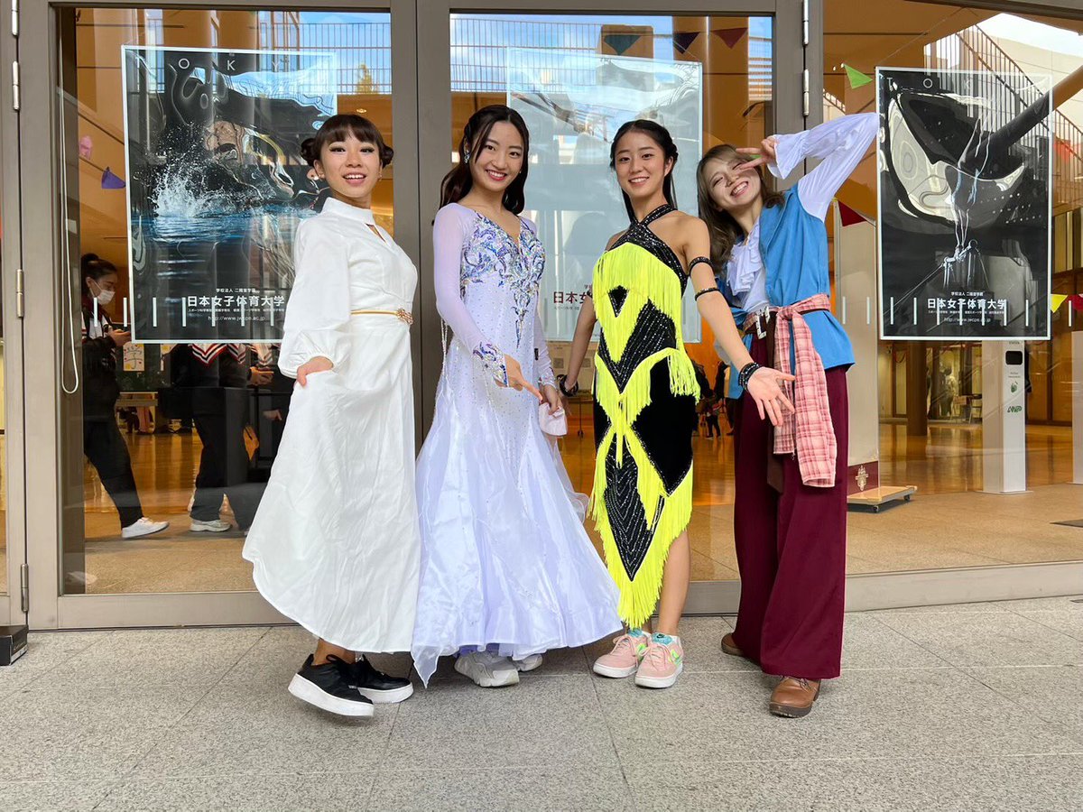日本女子体育大学に合格された皆さん、おめでとうございます🎊🎊

競技ダンス部はダンス未経験者でも全国チャンピオンになれる😆‼️そんな最後の青春を謳歌するのにもってこいの部活です💫

新歓で待ってます❤️‍🔥

大会での写真やデモの動画などInstagramに載っているので是非チェック👇👇👇