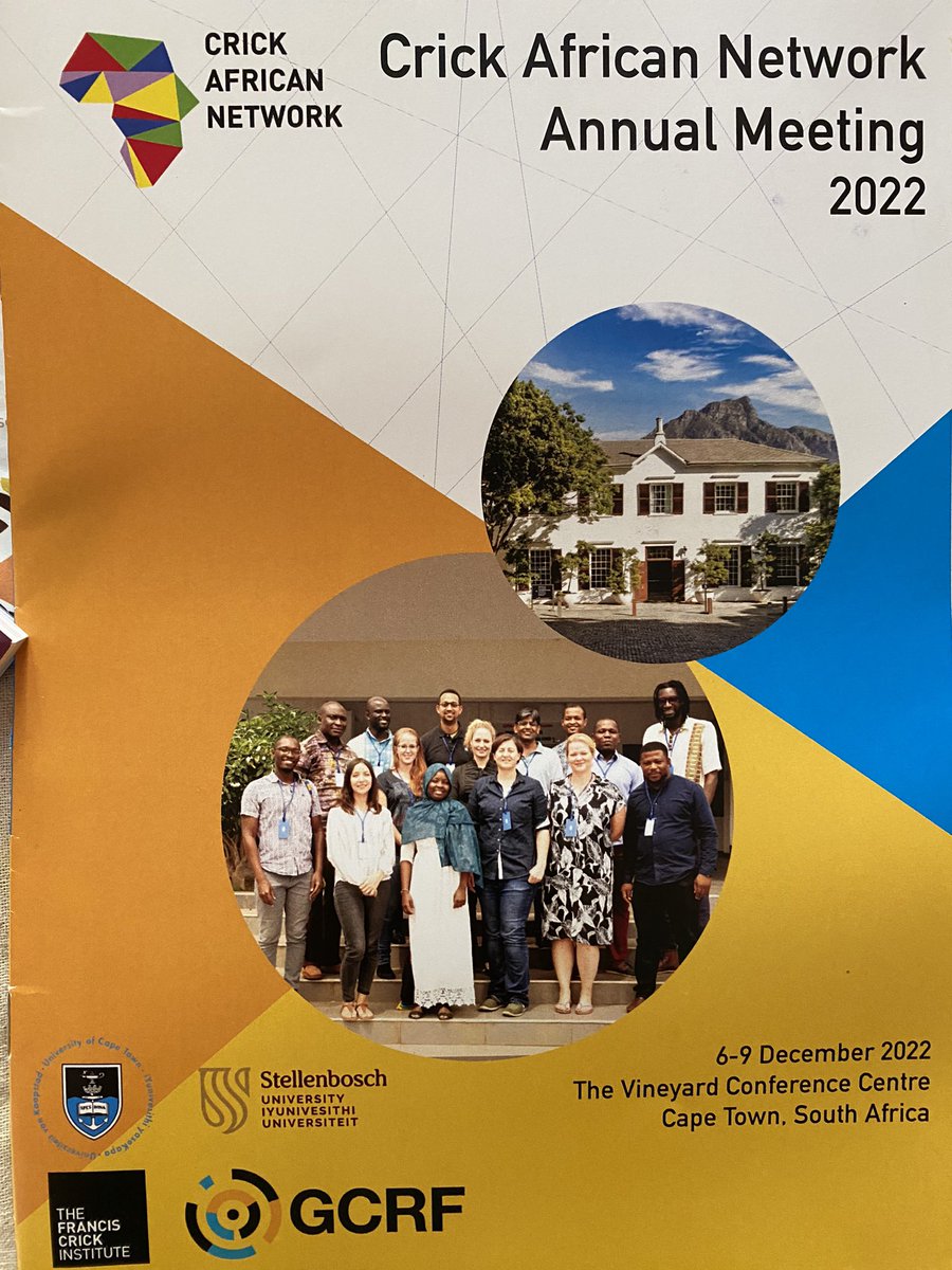 mandsmason's tweet photo. Had a fantastic time at the @CrickAfricanNet Annual meeting. Such fun to see everyone again and so good to hear the stories and see the progress happening here! Thanks to CAN and to @StellenboschUni and @UCTIDM for hosting. @MatiesResearch @UCT_news @UCTHealthSci https://t.co/wDXXjUNMNY