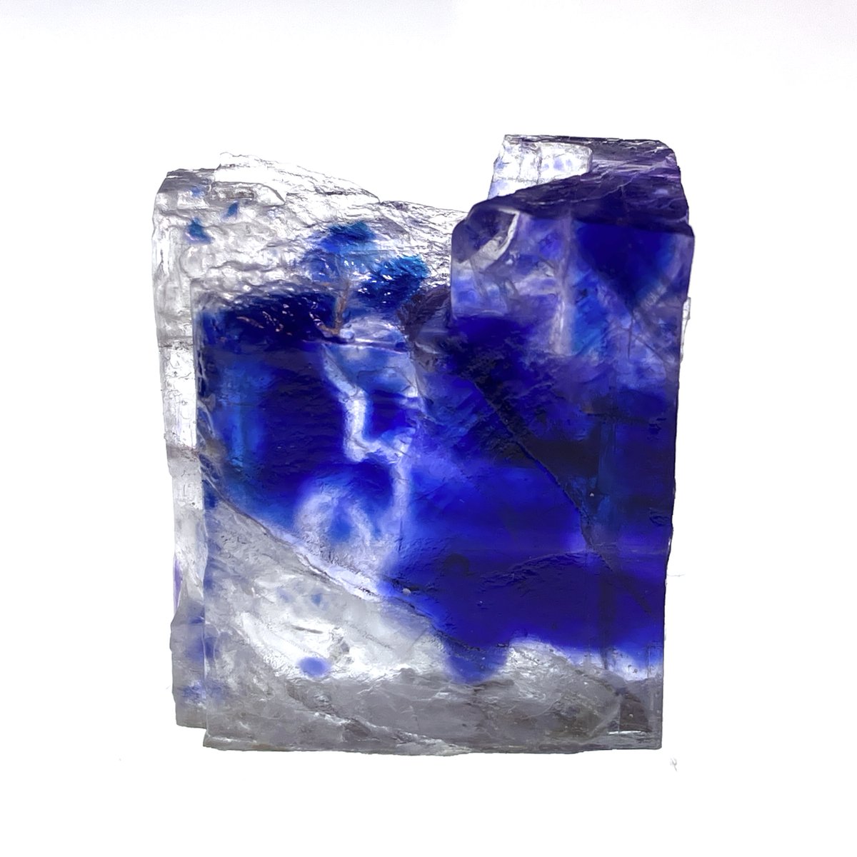 「東京ミネラルショー2022 戦利品①・岩塩(Halite)・藍鉄鉱(Vivian」|sachiのイラスト