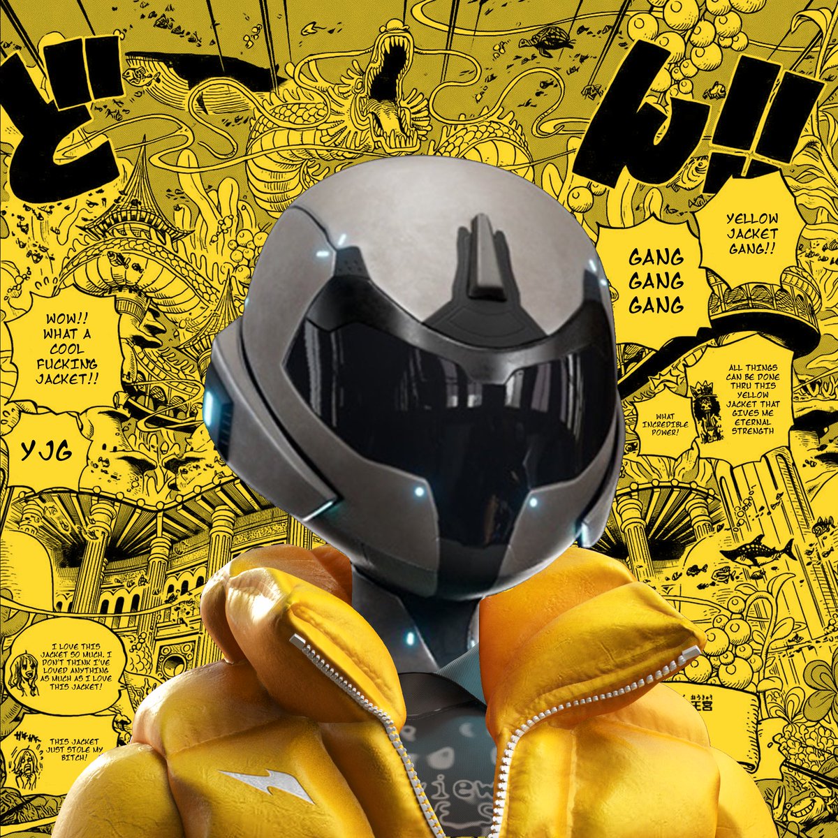 ttBayatt's tweet image. Yellow jacket guardians ! FTB ⚔️ Thanks @VegaGenesisTM 🙇🏻

#NouvellePhotoDeProfil