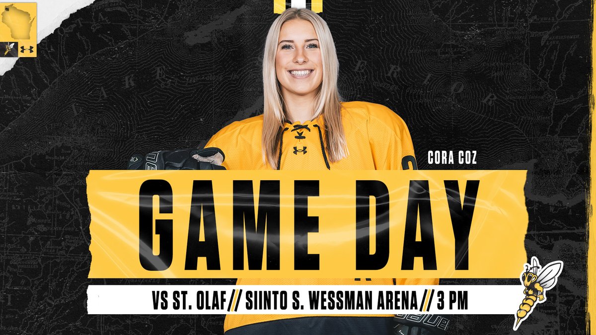 uwswhky's tweet photo. 🏒GAME DAY🏒
🆚 St. Olaf
🕖 3 p.m.
📍 Superior, Wis. • Siinto S. @WessmanArena
📈 https://t.co/BlrTOFhyW1
📹 https://t.co/p5ZuCaw44t

#WeAreSuperior https://t.co/YnjUQhDEKN