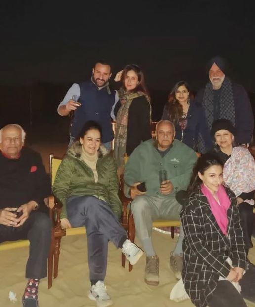 Family and Friends at Sharmila ji birthday 🎂❤️

#sohaalikhanpataudi #kareenakapoor #khanfamily #bollywood #kareenakapoorkhan #reelkarofeelkaro #instareels #instagood #saifeena #saifalikhanpataudi #SaifAliKhan #SharmilaTagore #taimuralikhan #jehangiralikhan #jehalikhan