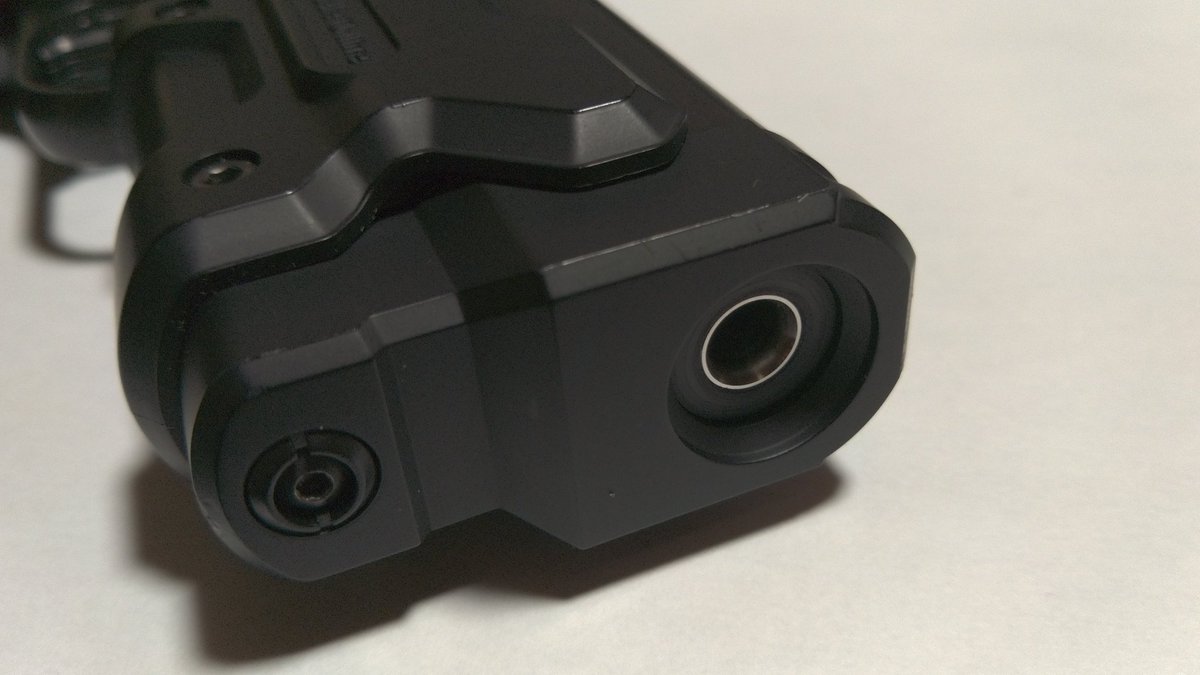 AM.45用スペーサーでけた
設備あれへんとやっぱ作るん大変やのぅ