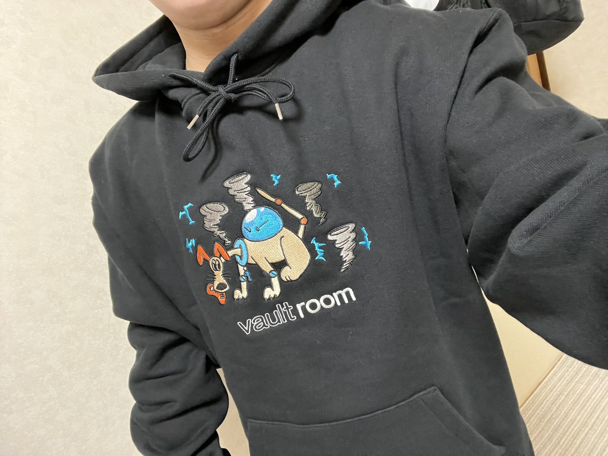 vaultroom×TENSURA HOODIE / WHT Mサイズ