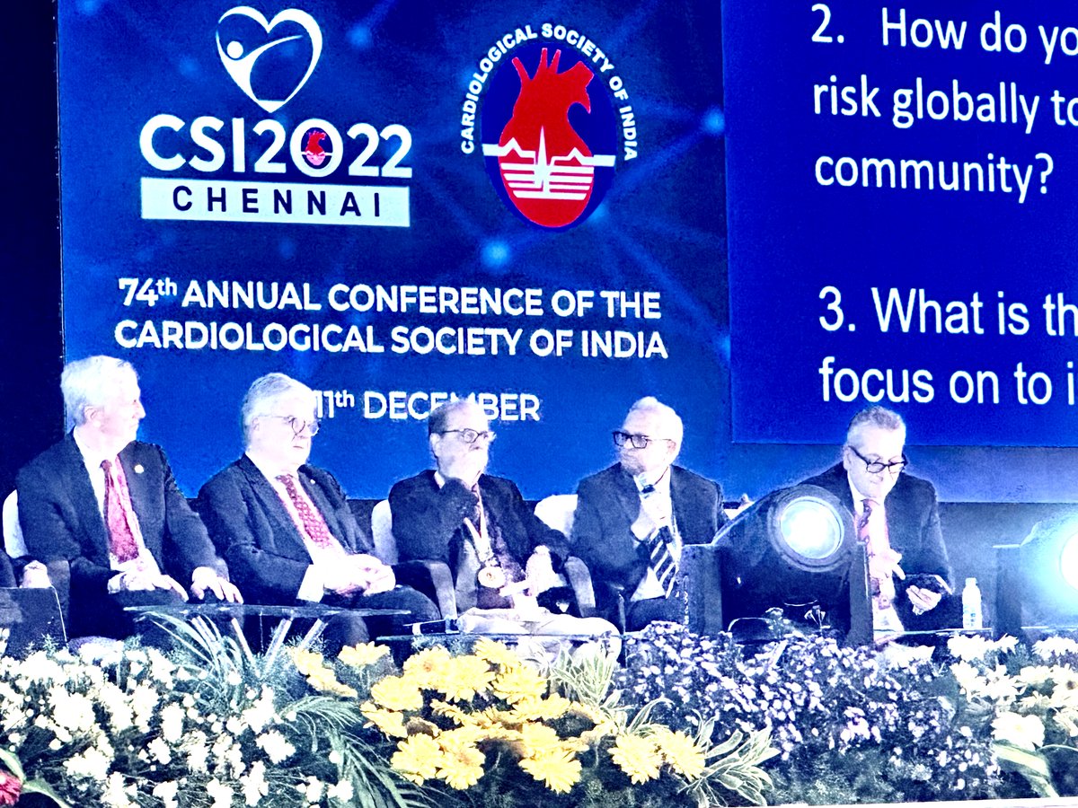 NishithChandra's tweet image. @mmamas1973 Chairing and conducting the Plenary Session of #CSI2022 on Reducing Global CV Burden.  @mirvatalasnag @purviparwani @AnastasiaSMihai @aayshacader @mathur_a @PCRonline