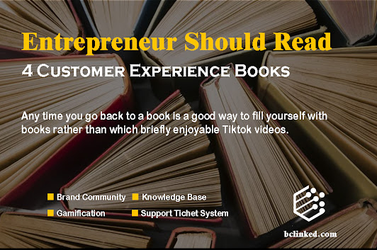 BClinked's tweet photo. 4 Customer Experience Books Every Entrepreneur Should Read
Post Links ↓
https://t.co/ICmGlB7U2E

#SupportSmallBusiness #empathy #brand #leadership #marketing #b2bsaas #b2bmarketing #startup #saas #starup #reel #reels #helpdesk #supportticket #dropshipping #shopify https://t.co/KR2UNWiKZE