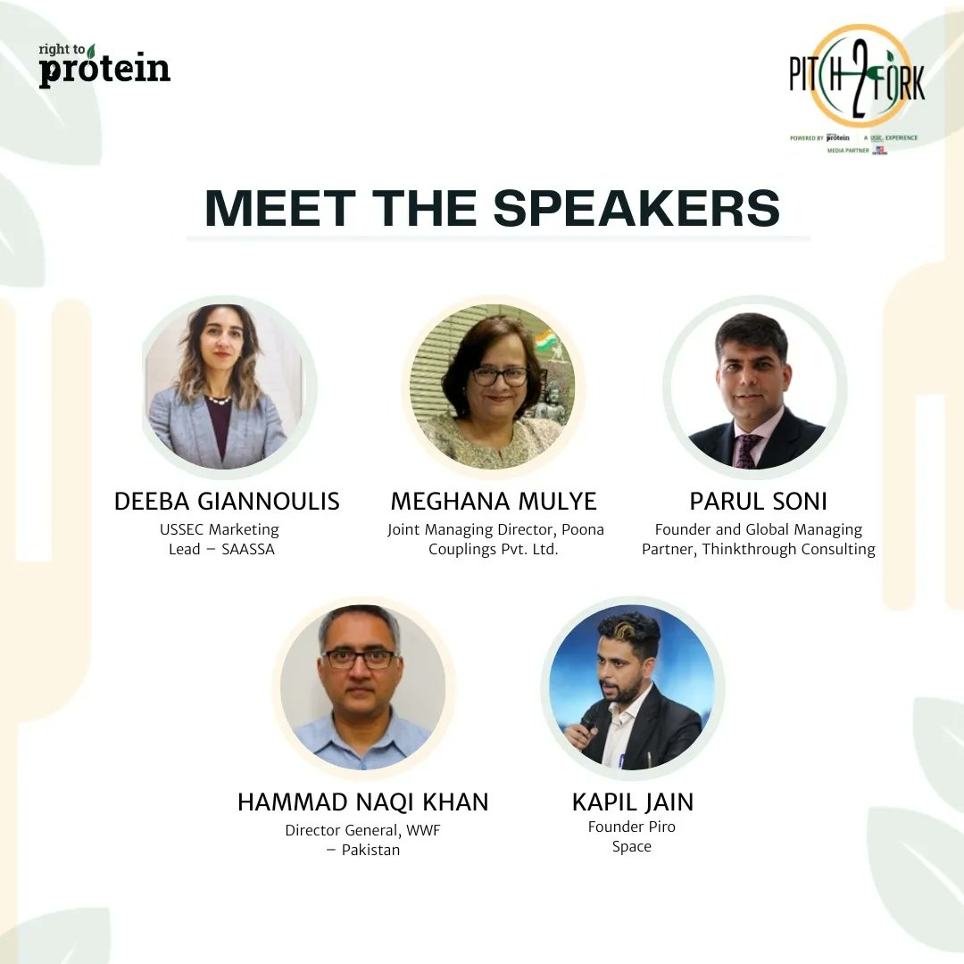 RTPSouthAsia's tweet photo. Introducing our stellar line-up of speakers for #Pitch2Fork 2022 – a flagship event bringing together this community of start-ups, investors, mentors, and academicians under one roof to share their experience and insights on the agriculture and food industry. https://t.co/OUlTUb5V53