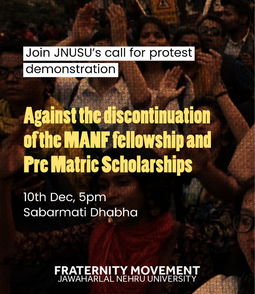 Fraternity Movement JNU tweet media