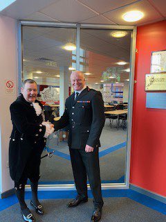 Honoured to attend the TWFS awards for those who have completed their training & to present the Silver Axe Award 24 qualified all working for community good and after the ceremony we were treated to a display of the extensive skills they have learnt well done to all #highsheriff