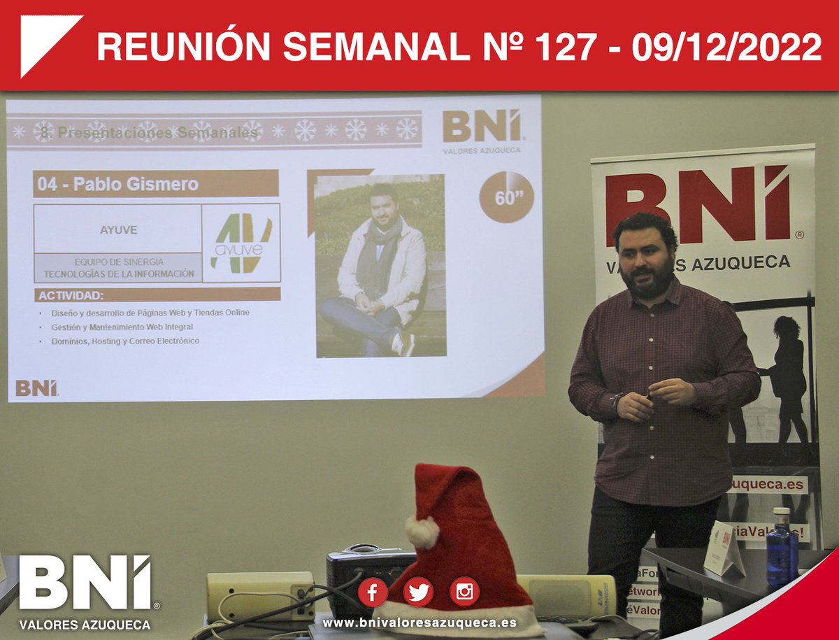 BniValoresAzu's tweet photo. #ReuniónSemanal
Como cada viernes, madrugamos para celebrar nuestra reunión donde rendimos cuentas y hacemos #networking con los asistentes.
¡Ven a conocernos!
https://t.co/poRx17tUG2
🌟¡Vive la #ExperienciaValores!🌟
#SéValores #NetworkingAzuqueca #OtraFormaDeHacerNegocios https://t.co/BIbFx6Hcz9