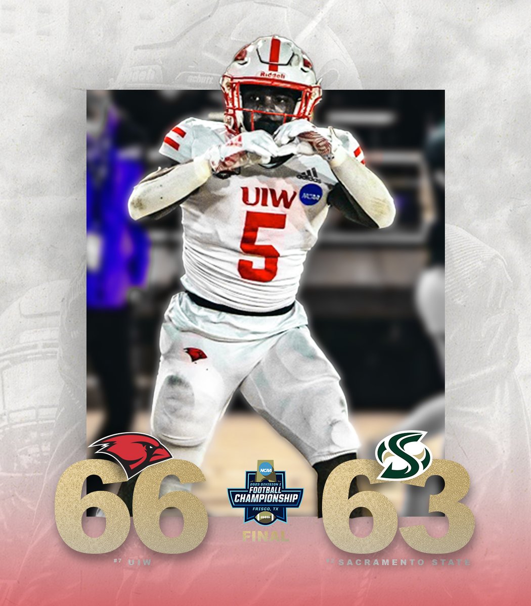 SouthlandSports's tweet photo. 𝗦𝗘𝗠𝗜. 𝗙𝗜𝗡𝗔𝗟𝗦. 𝗕𝗢𝗨𝗡𝗗.

No. 7 UIW knocks off No. 2 Sacramento State on the west coast to MOVE ON to the FCS Semifinals! https://t.co/h2tkTk0dE0