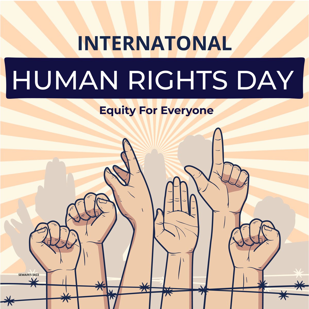 Sewa_Intl's tweet photo. Be a knight for your rights!
Human Rights Day marks to raise awareness about people's social, cultural, and physical rights and to ensure everyone's well-being.
#SewaInternational #UniversalHumanRightsDay #UHRD #Rights #Equality #Freedom #Democracy #Peace https://t.co/snOoJXQX8x