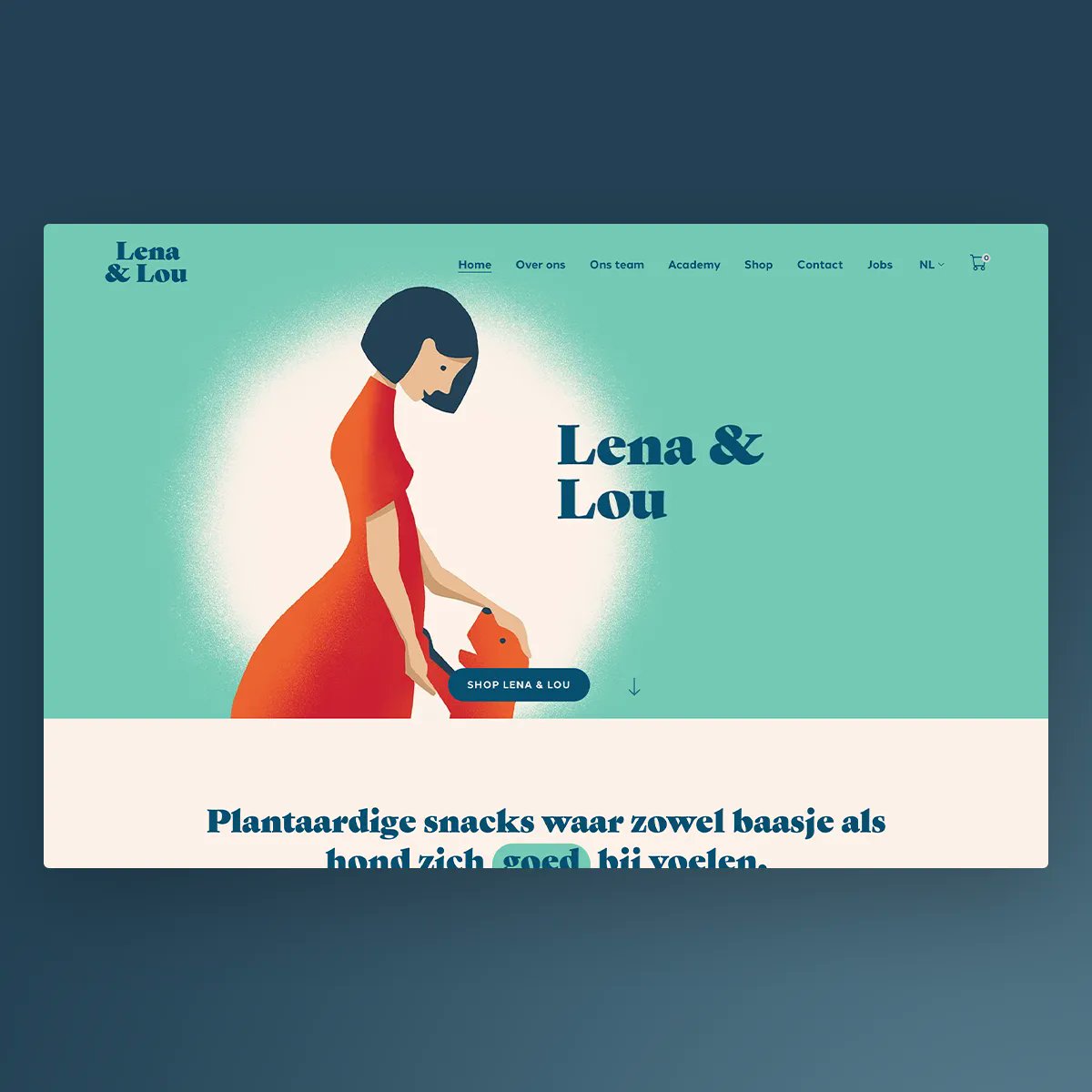 frontierdotbe's tweet image. Nieuw project online! 🚀

In onze vorige post kon je kennis maken met Helena en haar passieproject Lena &amp;amp; Lou. Vandaag kondigen we graag de nieuwe webshop buff.ly/3UFworb aan.